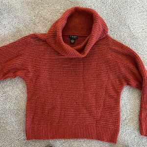 Great condition. Turtle neck sweater. Large. Color: rusty orange